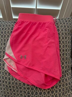 Under Armour Neon Pink Women's Athletic Skort